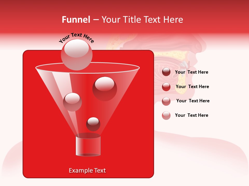 Diagram Oxygen Human PowerPoint Template