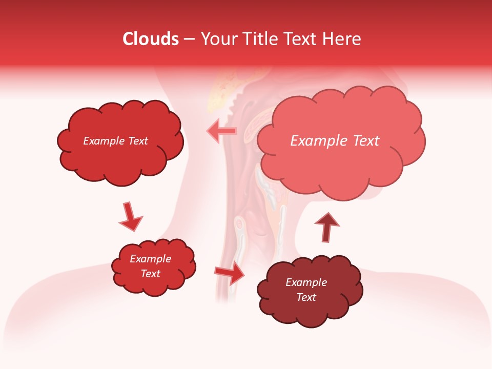 Diagram Oxygen Human PowerPoint Template