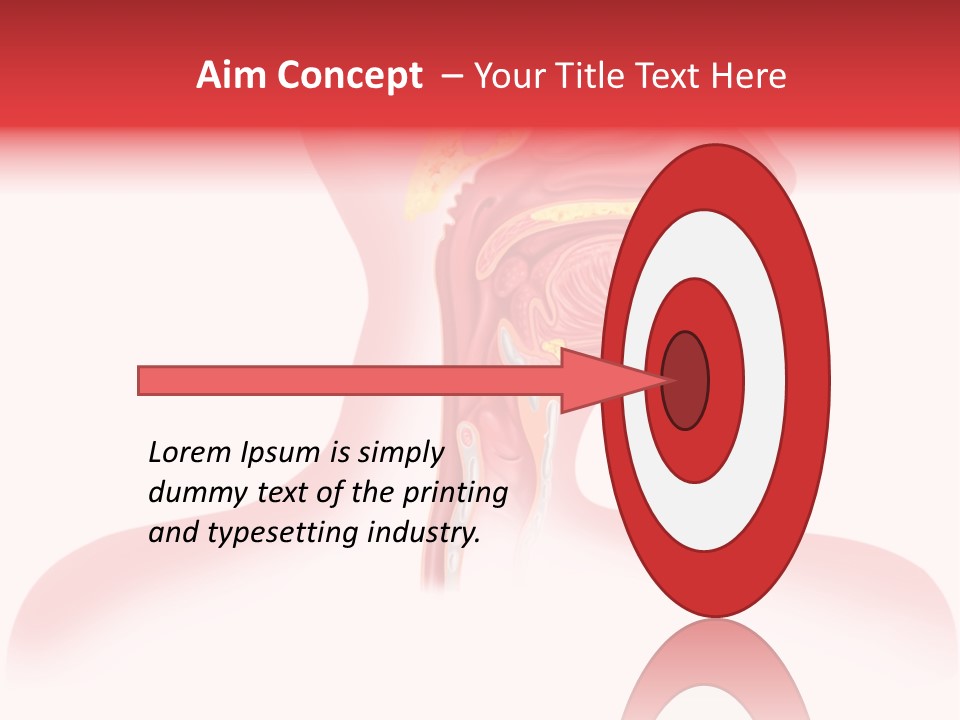 Diagram Oxygen Human PowerPoint Template