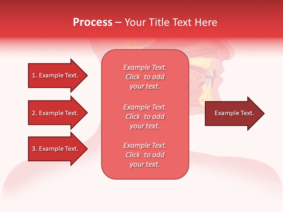 Diagram Oxygen Human PowerPoint Template