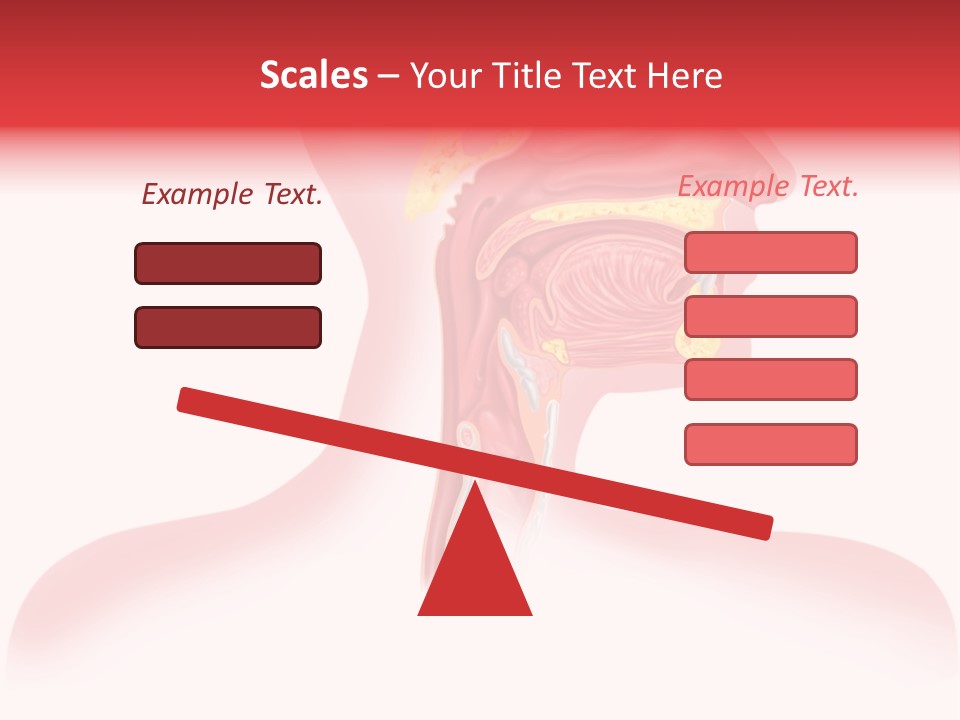 Diagram Oxygen Human PowerPoint Template