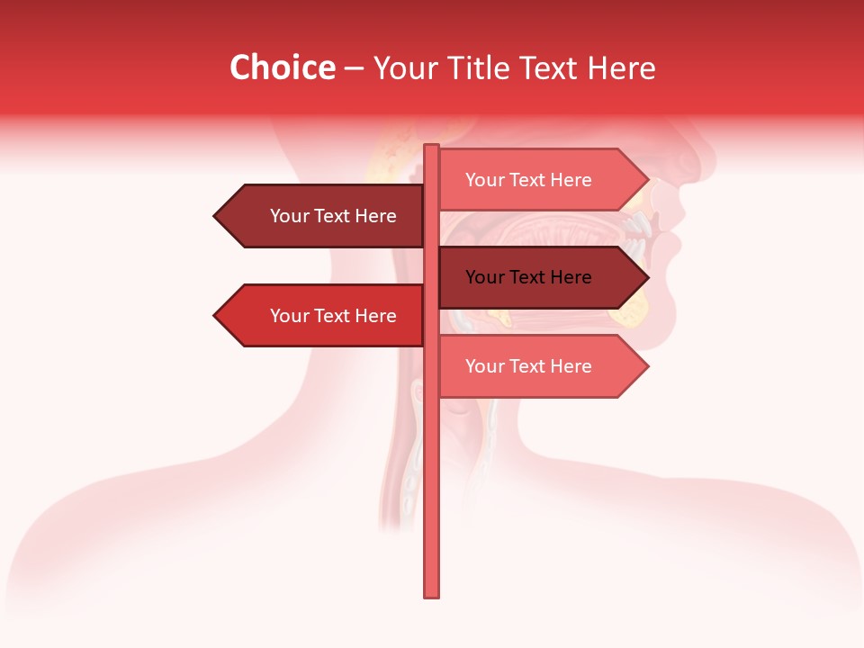 Diagram Oxygen Human PowerPoint Template