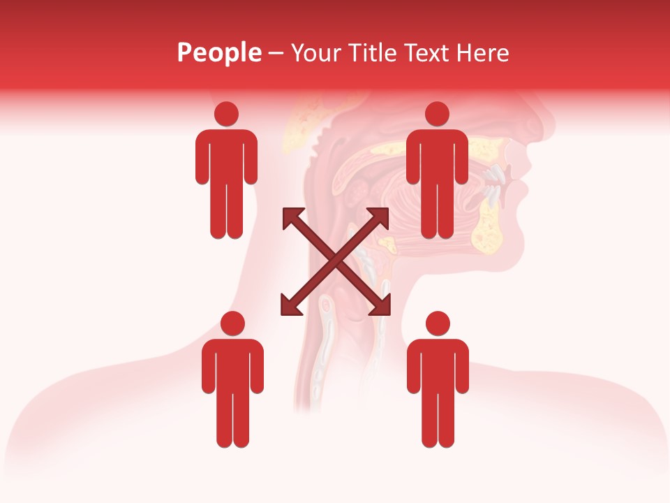 Diagram Oxygen Human PowerPoint Template