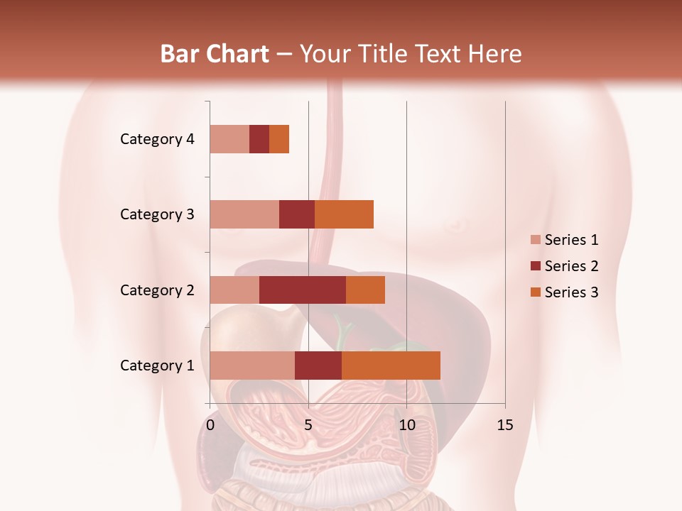 Symbol Health Cecum PowerPoint Template
