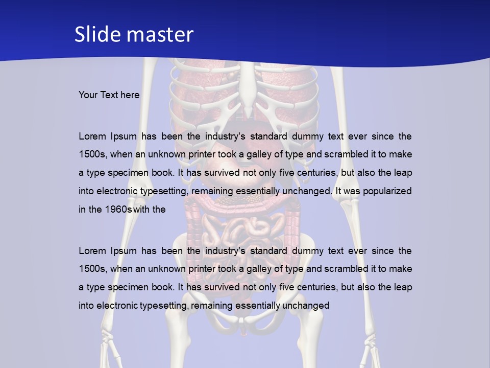 Anatomy Healthy Education PowerPoint Template