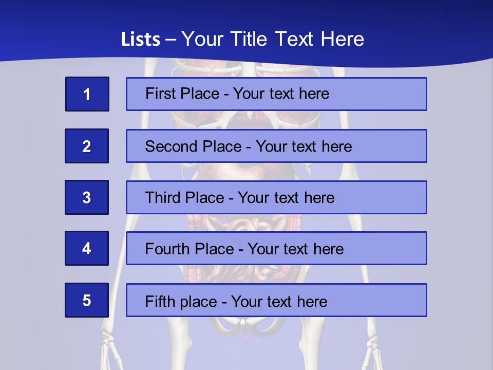 Anatomy Healthy Education PowerPoint Template