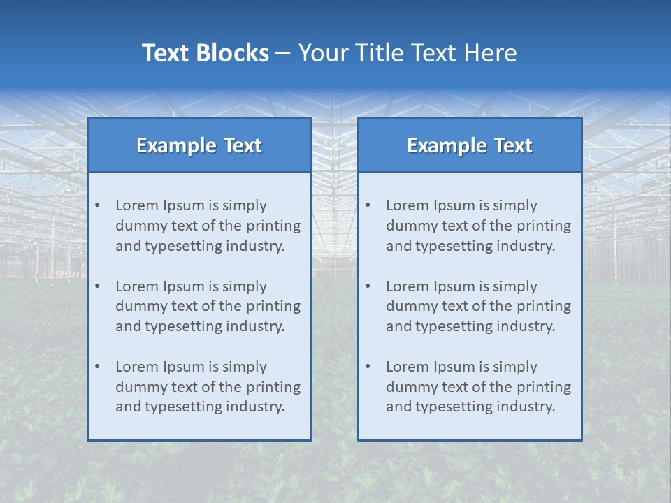 Spice Interior Production PowerPoint Template