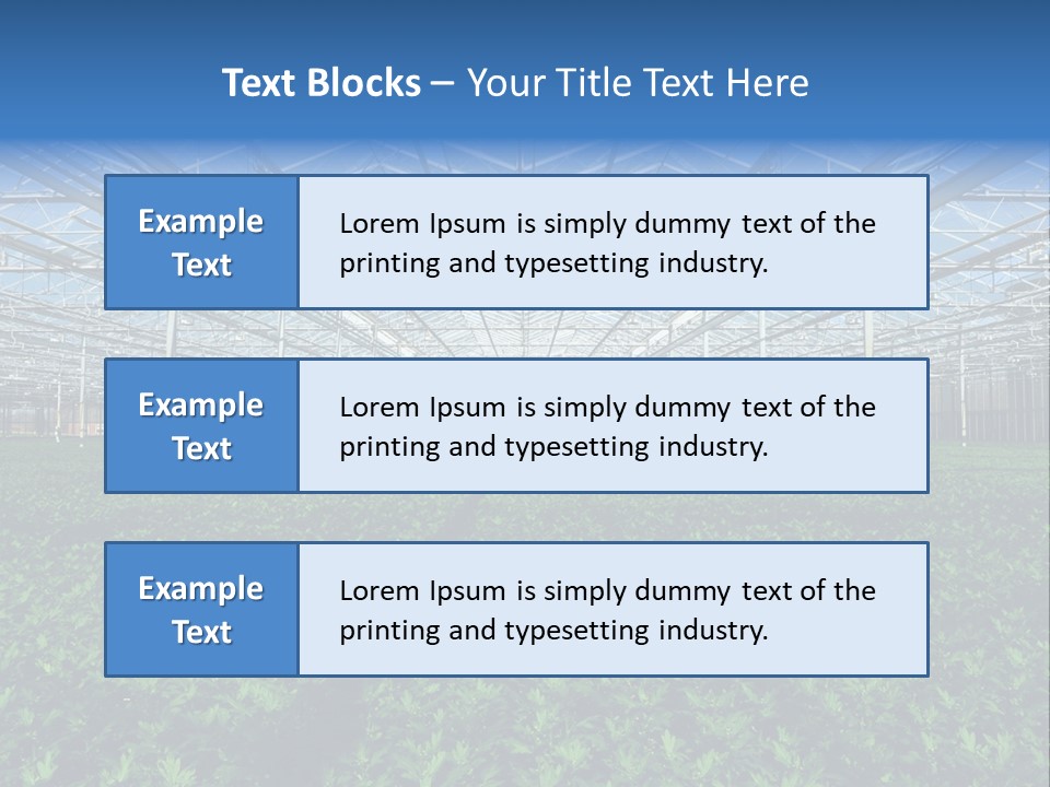 Spice Interior Production PowerPoint Template