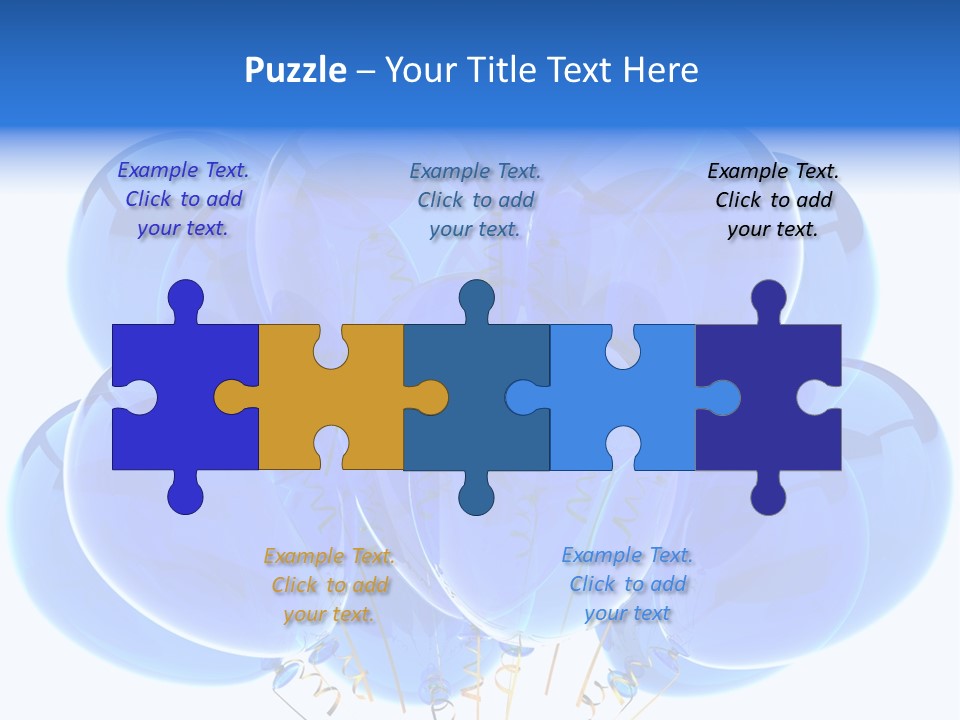 Greeting Card Symbol Carnival PowerPoint Template