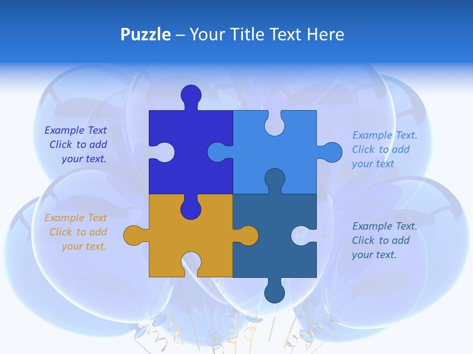 Greeting Card Symbol Carnival PowerPoint Template