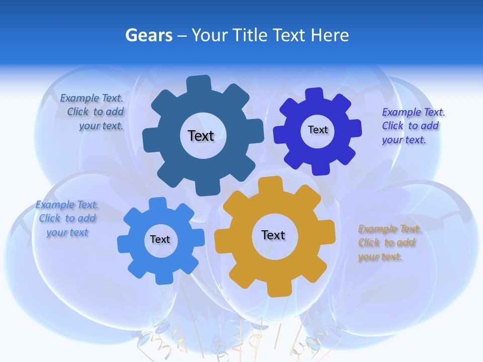 Greeting Card Symbol Carnival PowerPoint Template