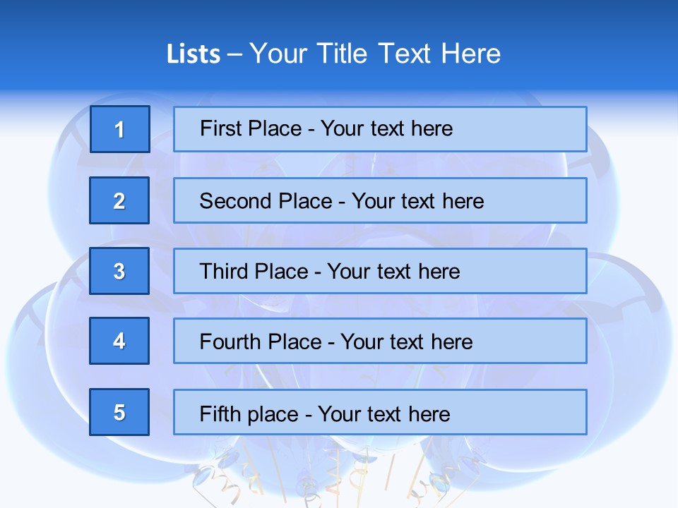 Greeting Card Symbol Carnival PowerPoint Template