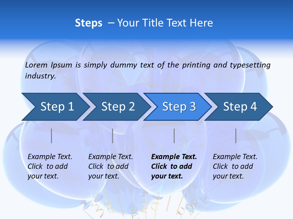 Greeting Card Symbol Carnival PowerPoint Template
