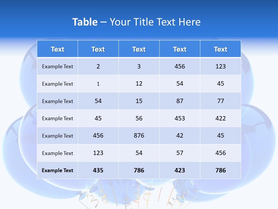 Greeting Card Symbol Carnival PowerPoint Template