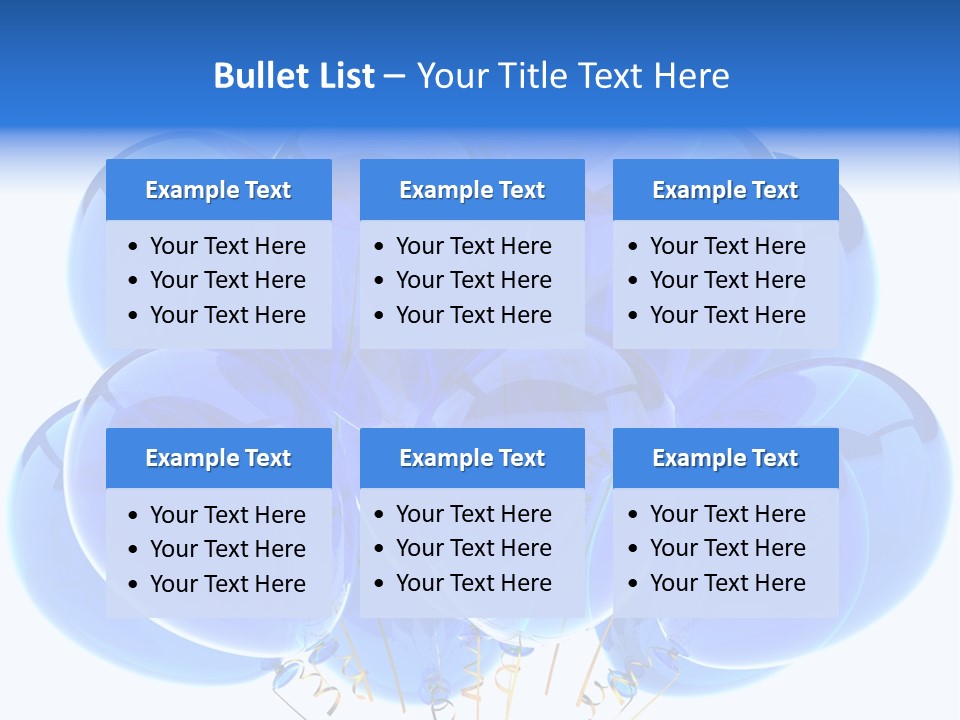 Greeting Card Symbol Carnival PowerPoint Template