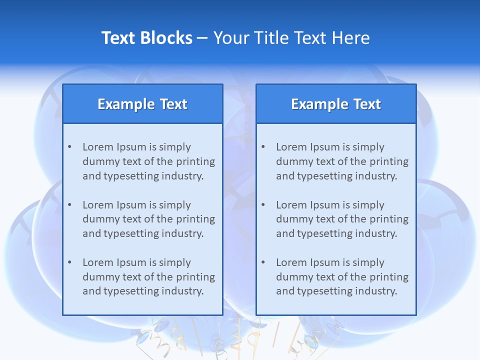 Greeting Card Symbol Carnival PowerPoint Template