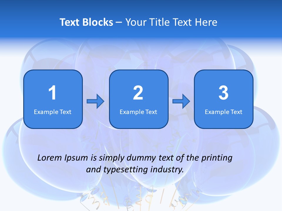 Greeting Card Symbol Carnival PowerPoint Template