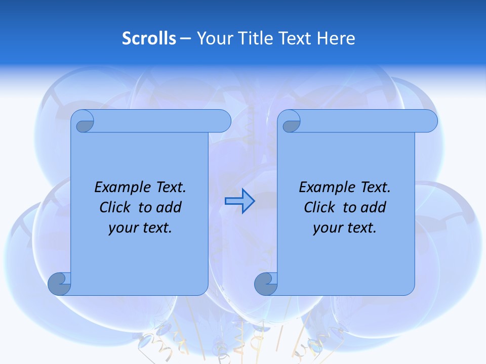 Greeting Card Symbol Carnival PowerPoint Template