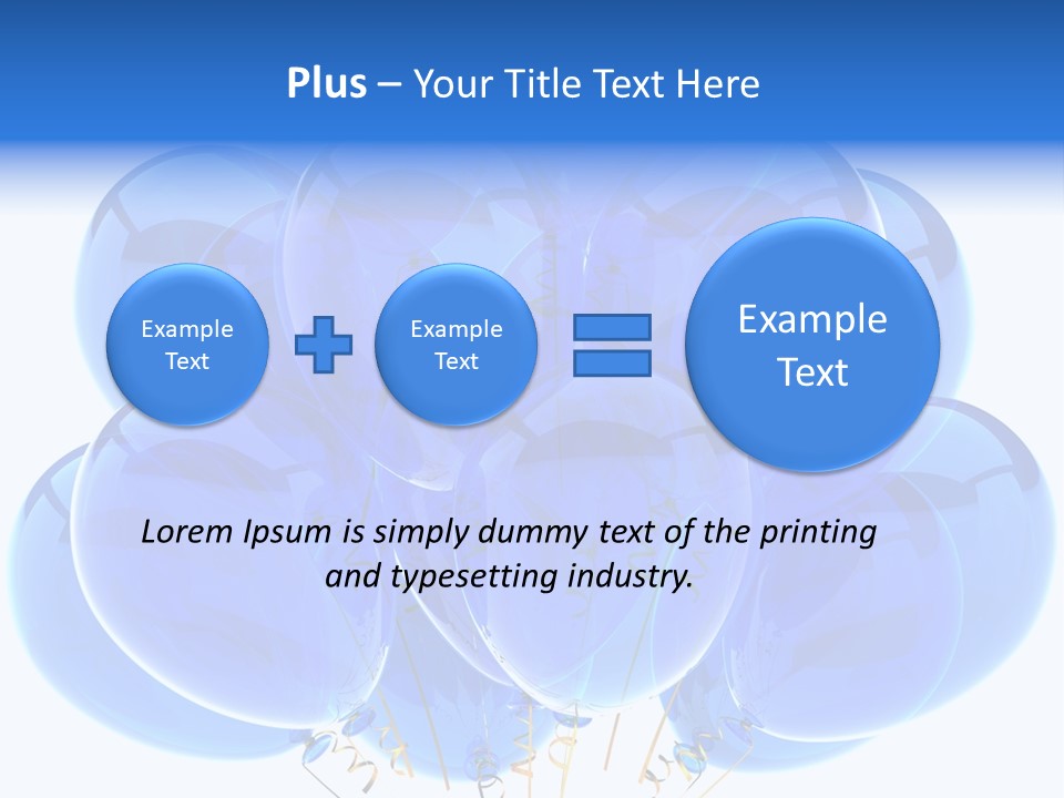 Greeting Card Symbol Carnival PowerPoint Template