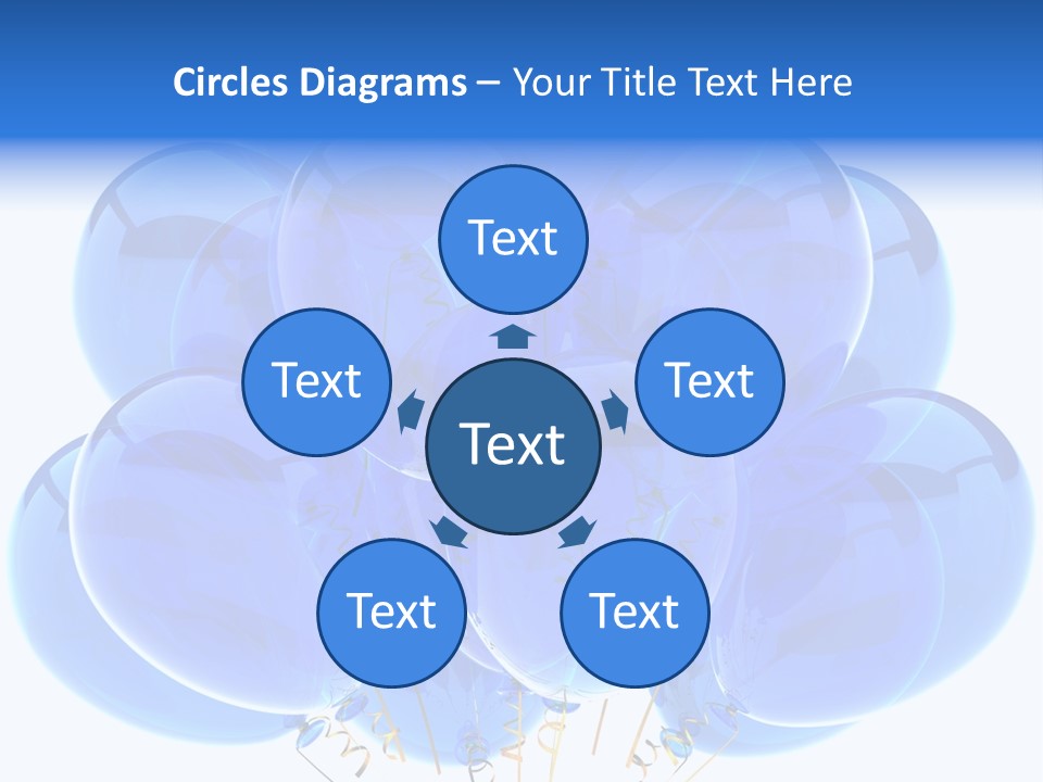 Greeting Card Symbol Carnival PowerPoint Template