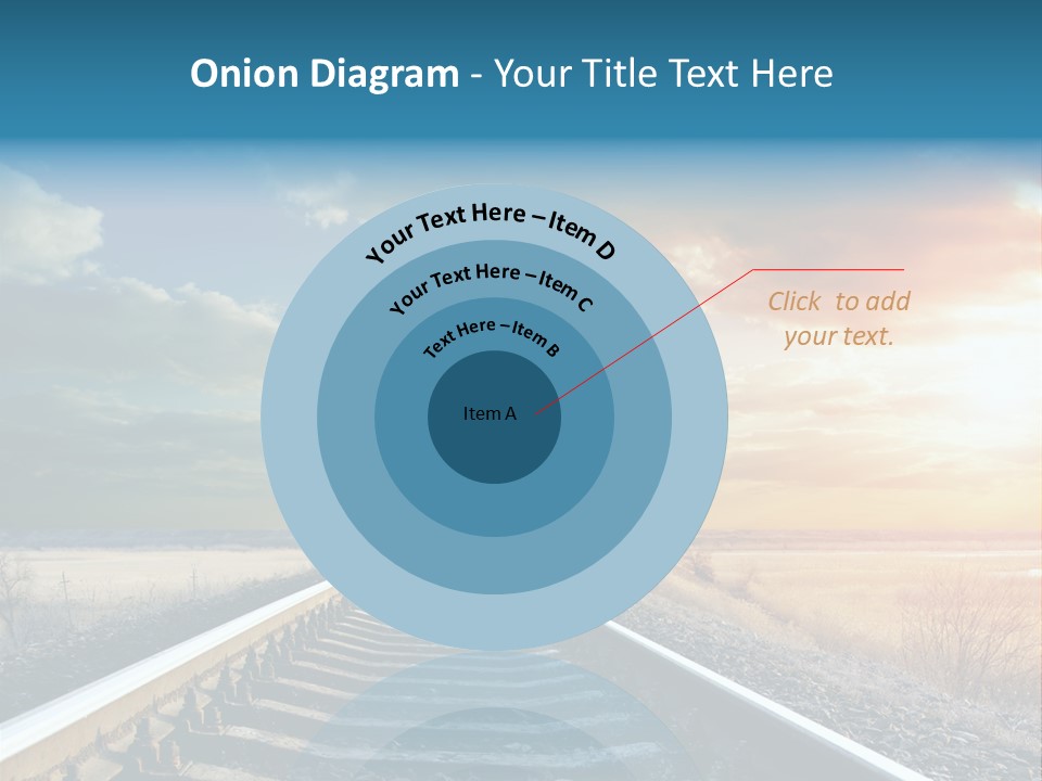Outdoor Railway Abstract PowerPoint Template
