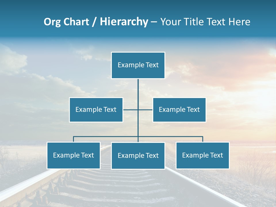 Outdoor Railway Abstract PowerPoint Template
