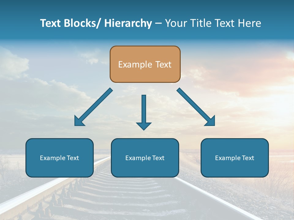 Outdoor Railway Abstract PowerPoint Template