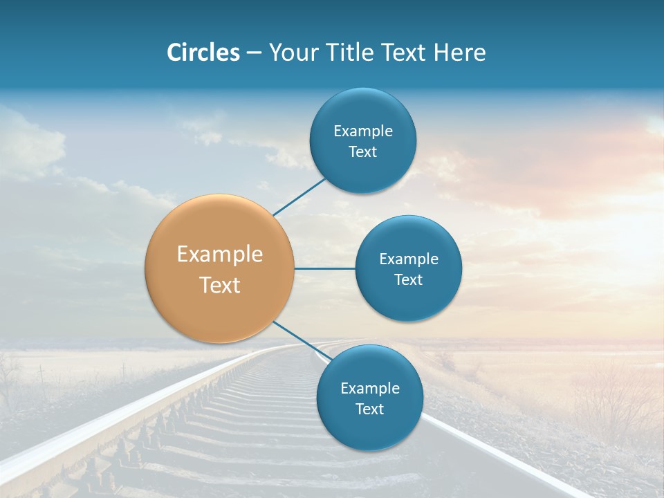 Outdoor Railway Abstract PowerPoint Template