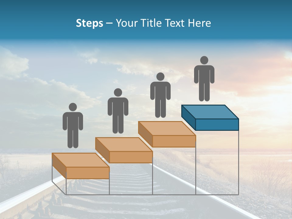 Outdoor Railway Abstract PowerPoint Template