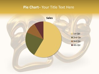 Oposites Tragedy Performing PowerPoint Template