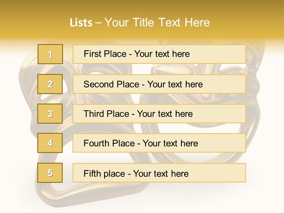 Oposites Tragedy Performing PowerPoint Template