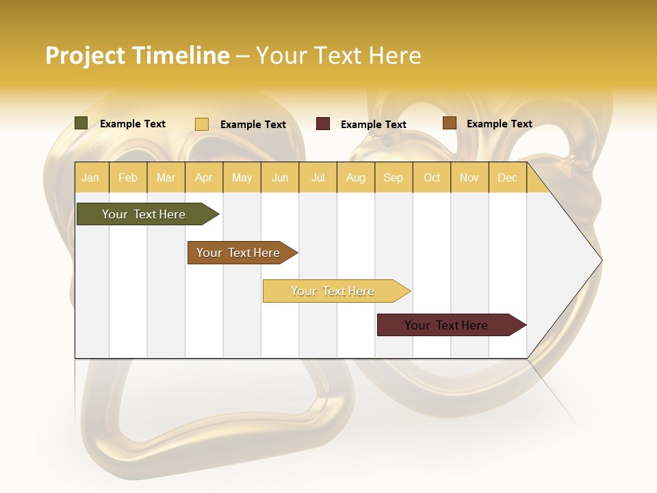 Oposites Tragedy Performing PowerPoint Template