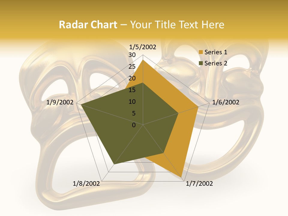 Oposites Tragedy Performing PowerPoint Template