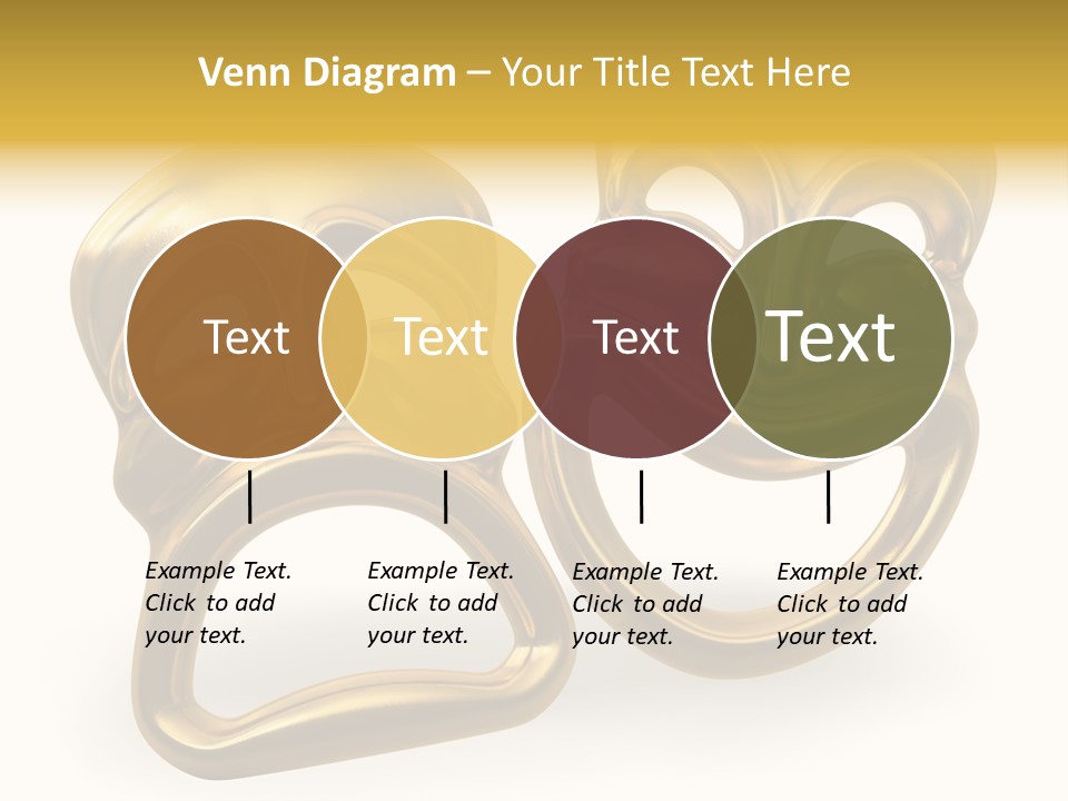 Oposites Tragedy Performing PowerPoint Template