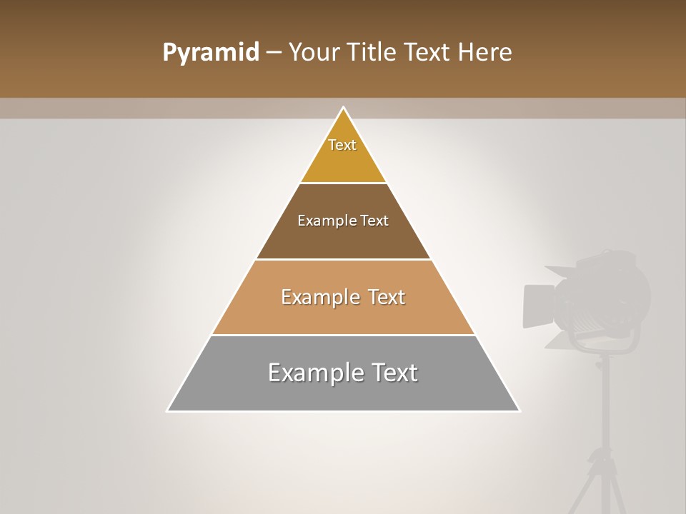 Award Movie Industry Illustration PowerPoint Template