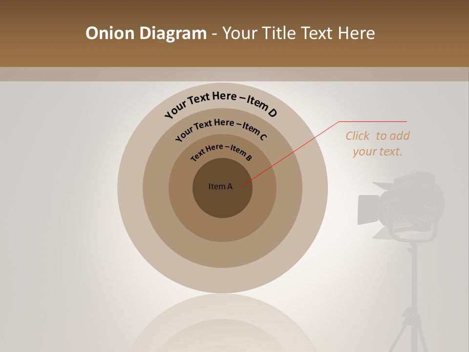 Award Movie Industry Illustration PowerPoint Template