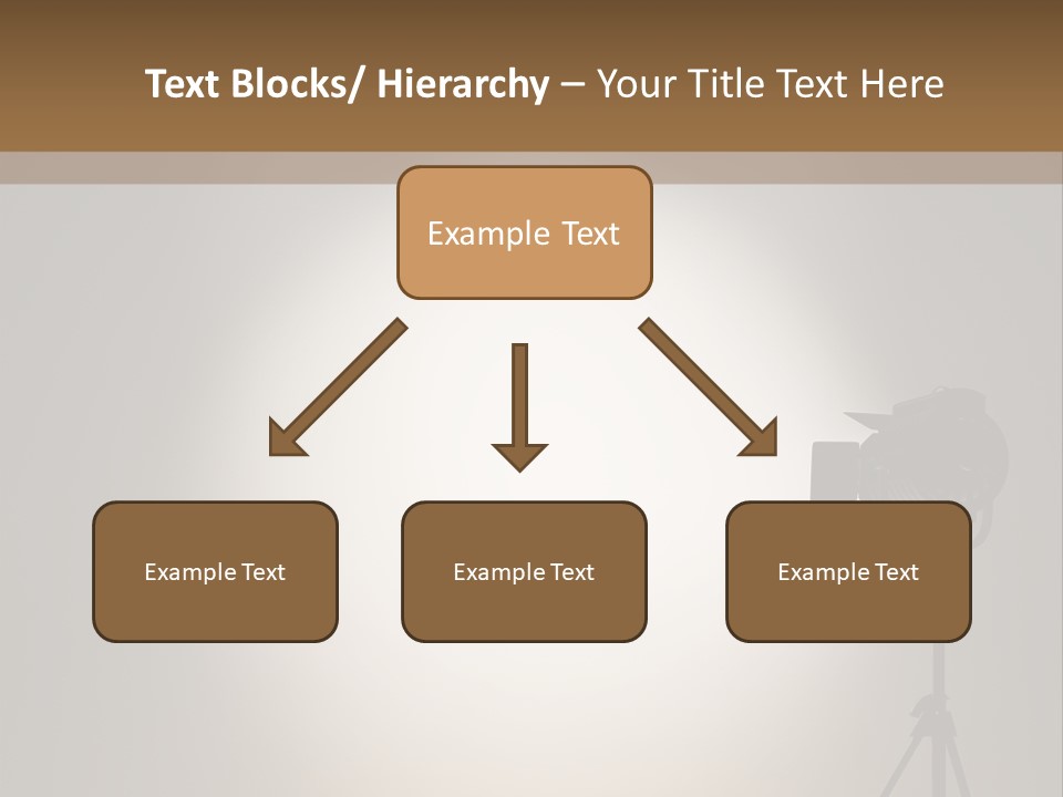 Award Movie Industry Illustration PowerPoint Template