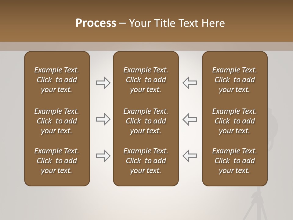 Award Movie Industry Illustration PowerPoint Template