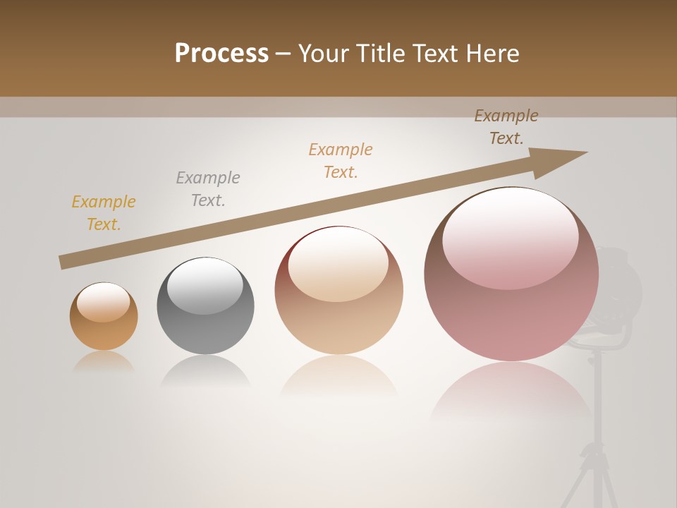 Award Movie Industry Illustration PowerPoint Template