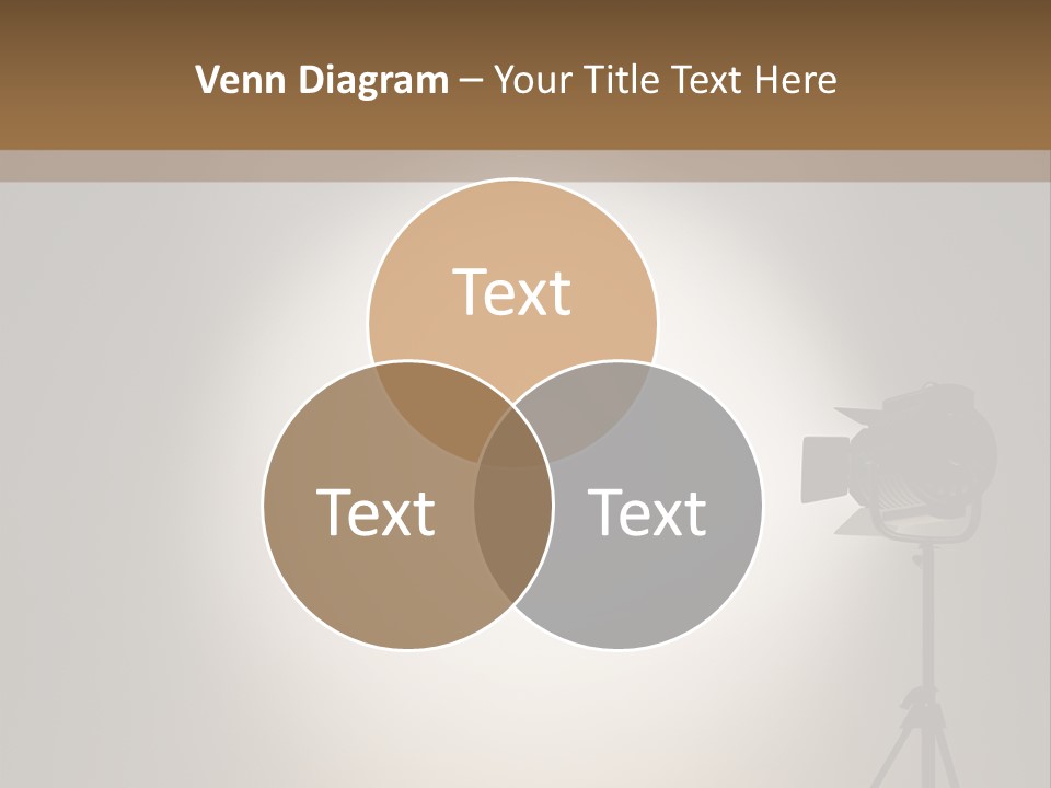 Award Movie Industry Illustration PowerPoint Template