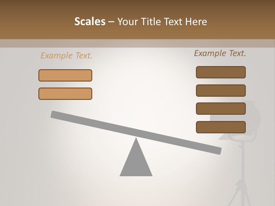 Award Movie Industry Illustration PowerPoint Template