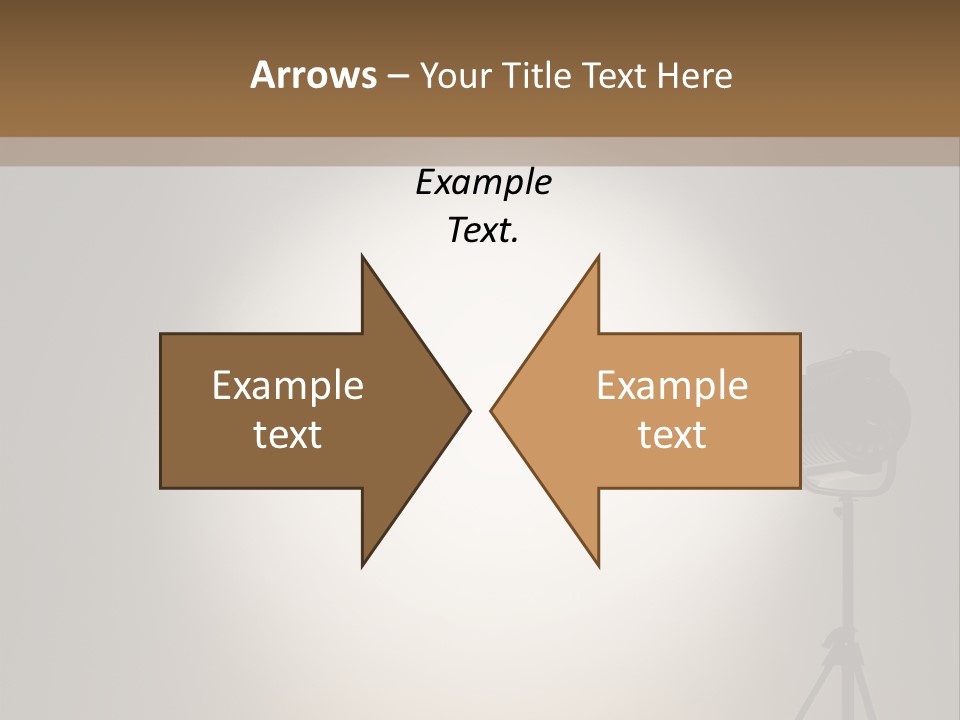 Award Movie Industry Illustration PowerPoint Template