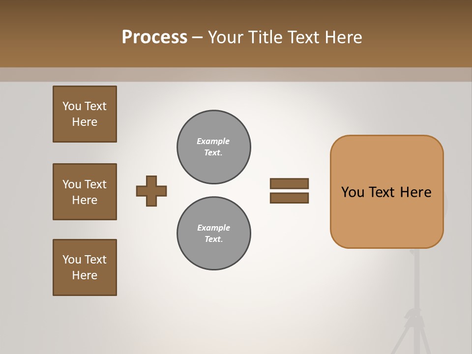 Award Movie Industry Illustration PowerPoint Template