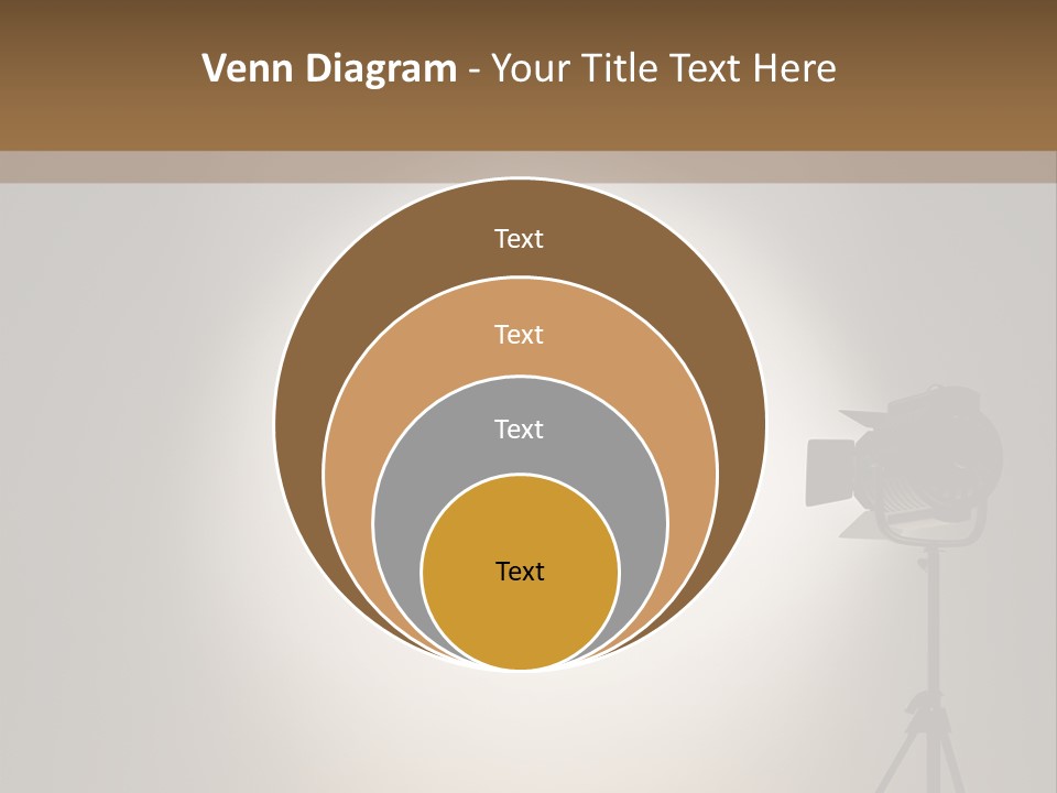 Award Movie Industry Illustration PowerPoint Template