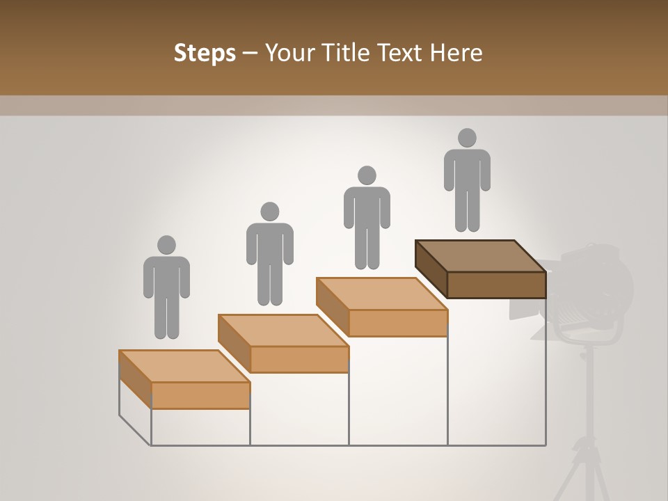 Award Movie Industry Illustration PowerPoint Template