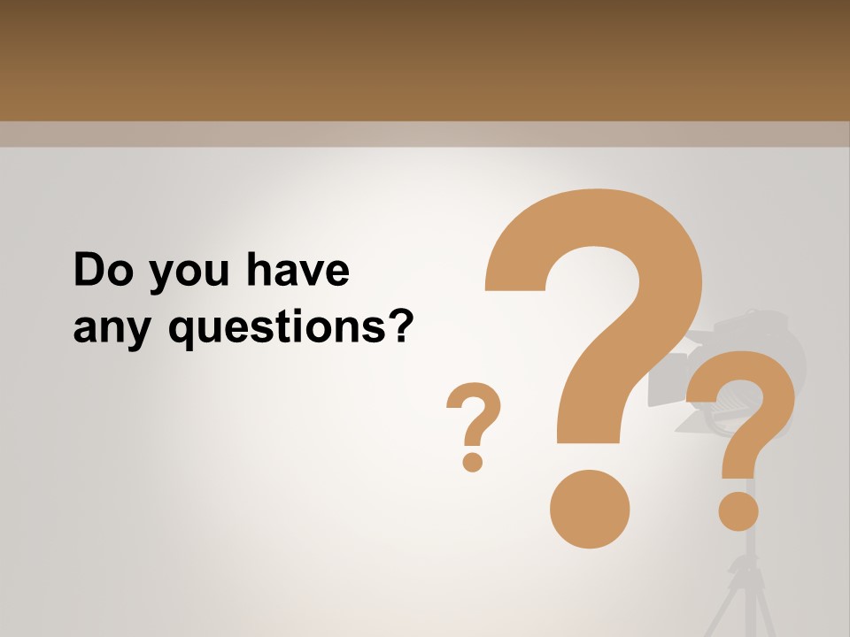 Award Movie Industry Illustration PowerPoint Template