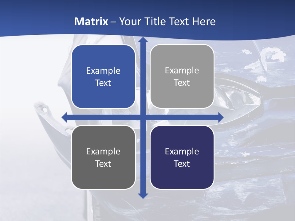 Traffic Street Tire PowerPoint Template