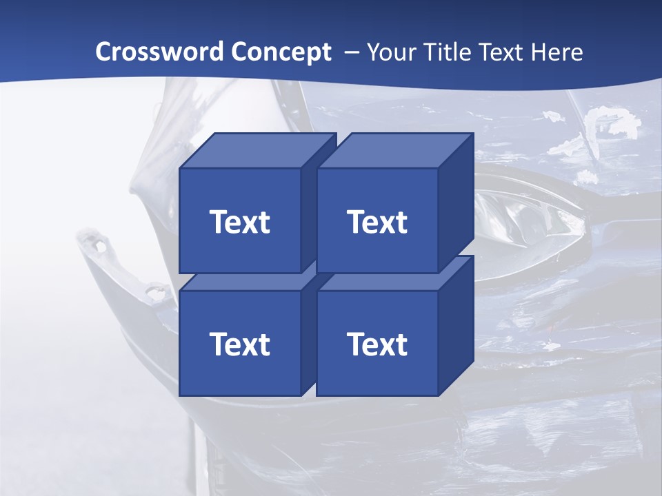 Traffic Street Tire PowerPoint Template