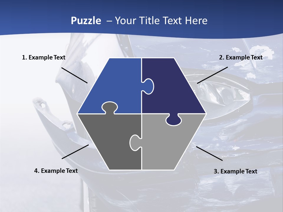 Traffic Street Tire PowerPoint Template