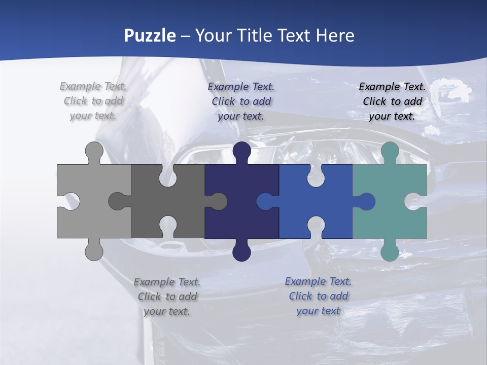 Traffic Street Tire PowerPoint Template